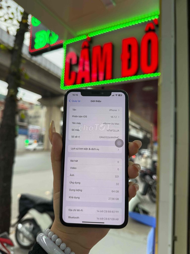 Apple iPhone XS Max 64GB Đen Mỹ. Mua bán Điện thoại tại Quận Nam Từ Liêm Hà Nội được đăng bởi Cầm Đồ Hà Nội hình 1