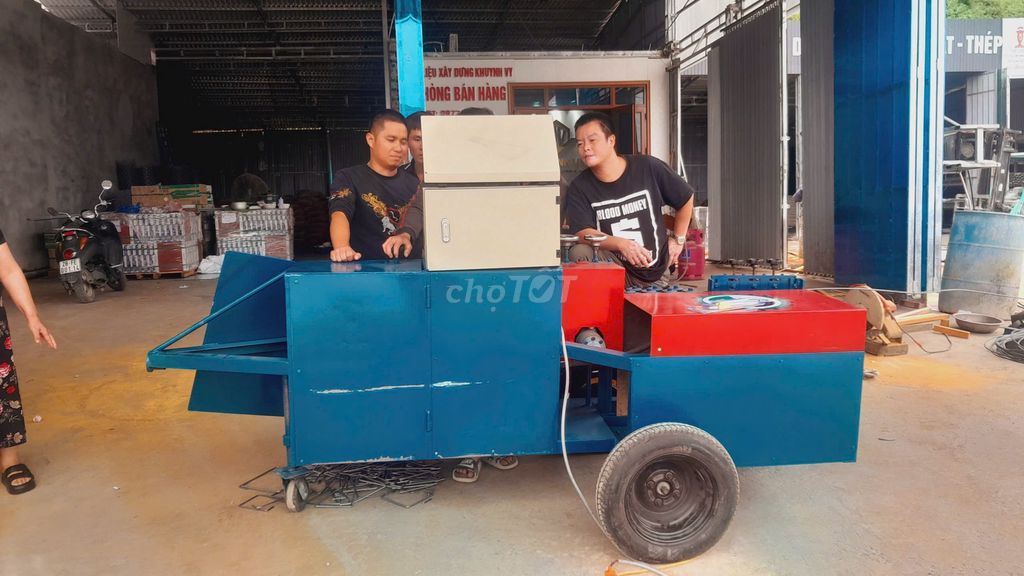 Máy bẻ đai sắt tự động. Mua bán Đồ chuyên dụng, Giống nuôi trồng tại Huyện Hóc Môn Tp Hồ Chí Minh được đăng bởi Máy móc xây dựng hình 1