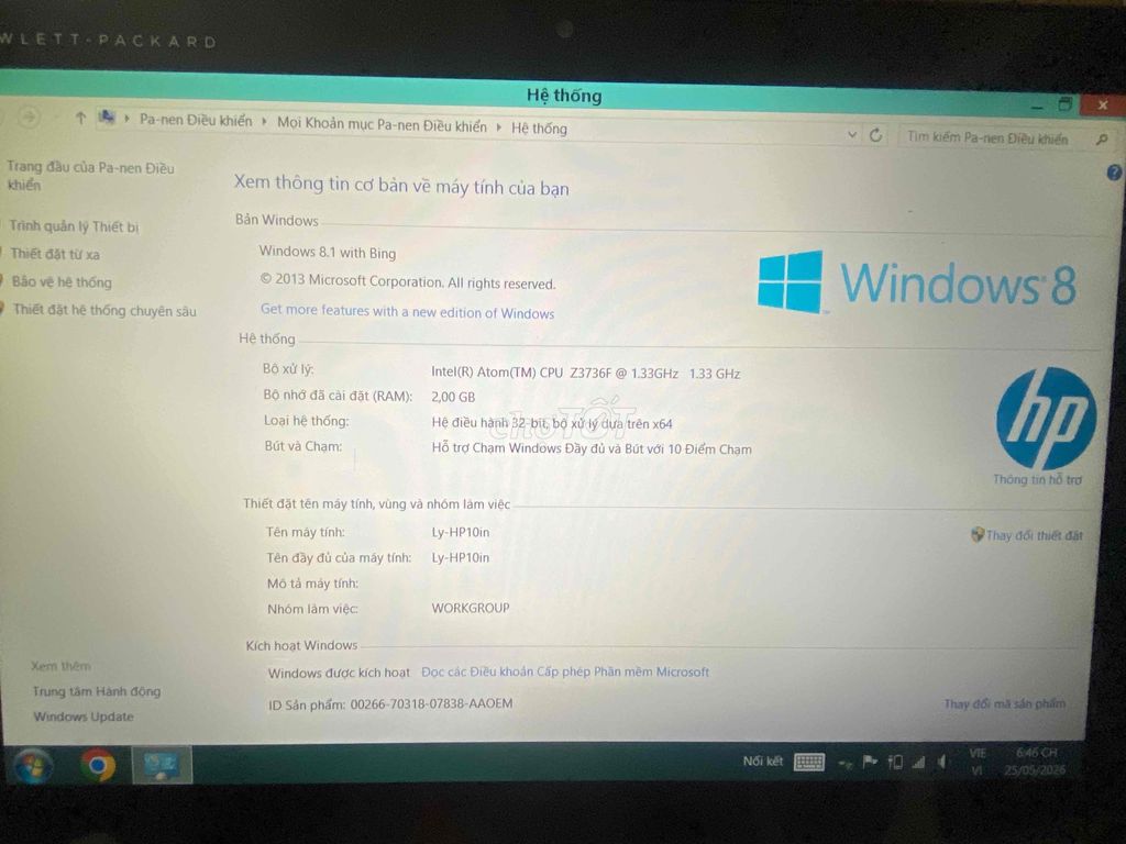 Tab HP Đen. Mua bán Laptop tại Thành phố Biên Hòa Đồng Nai được đăng bởi Hieu hình 1