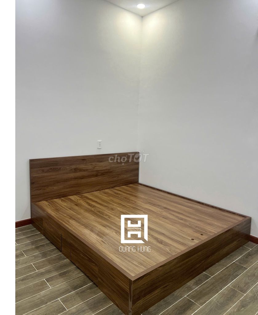 GIƯỜNG GỖ MDF-GIƯỜNG MDF-GIƯỜNG MDF-GIƯỜNG GỖ MDF. Mua bán Giường, chăn ga gối nệm tại Thành phố Thủ Đức Tp Hồ Chí Minh được đăng bởi Nội Thất Quang Hùng TD hình 1