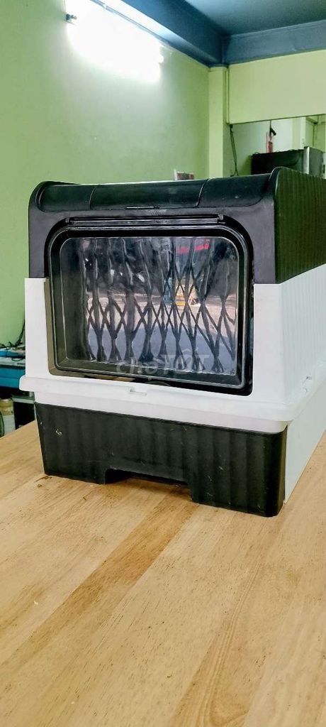 Thanh Lý chuồng mèo mới nguyên có cửa tiểu riêng. Mua bán Phụ kiện, Thức ăn, Dịch vụ tại Quận 11 Tp Hồ Chí Minh được đăng bởi Sữa tươi hình 1