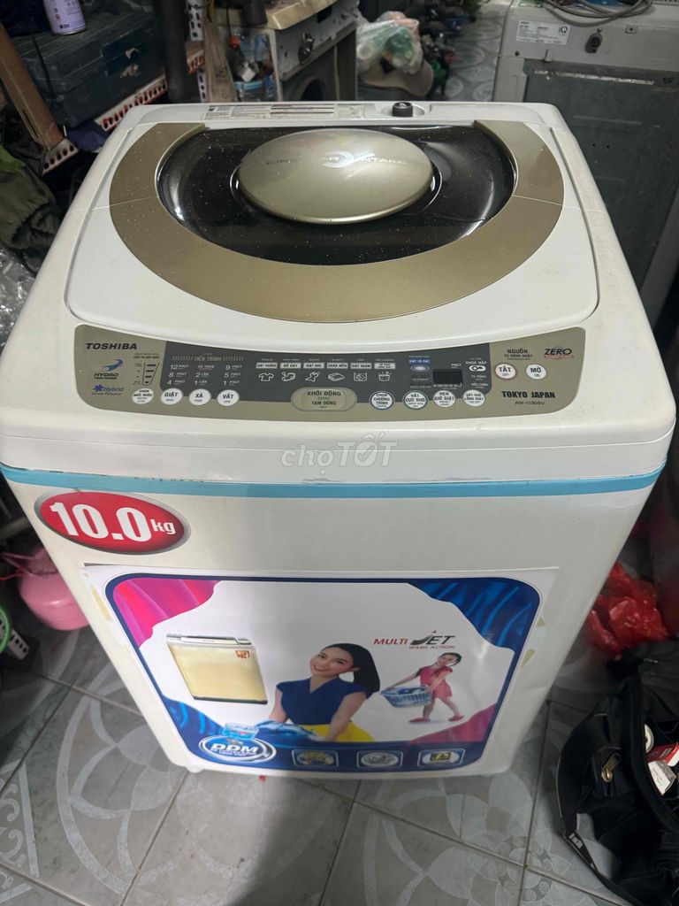 máy giặt cửa trên 10kg hiệu toshiba