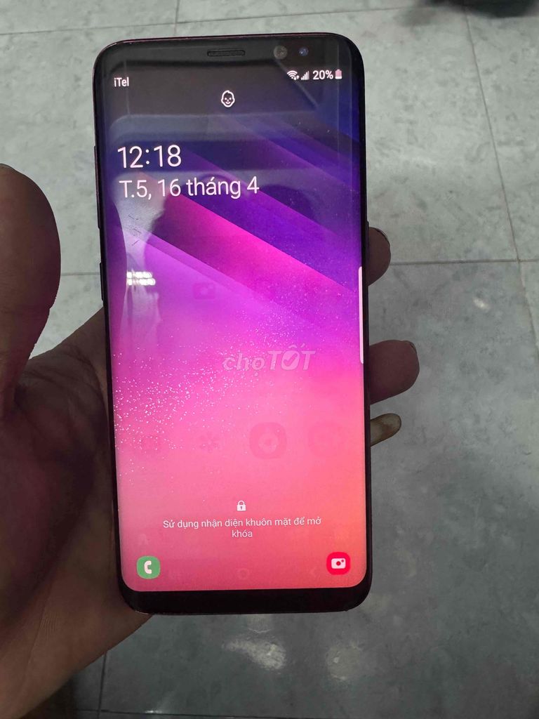 Samsung Galaxy S8 64GB Tím Đã dùng. Mua bán Điện thoại tại Thành phố Thuận An Bình Dương được đăng bởi đinh quang tuấn hình 1