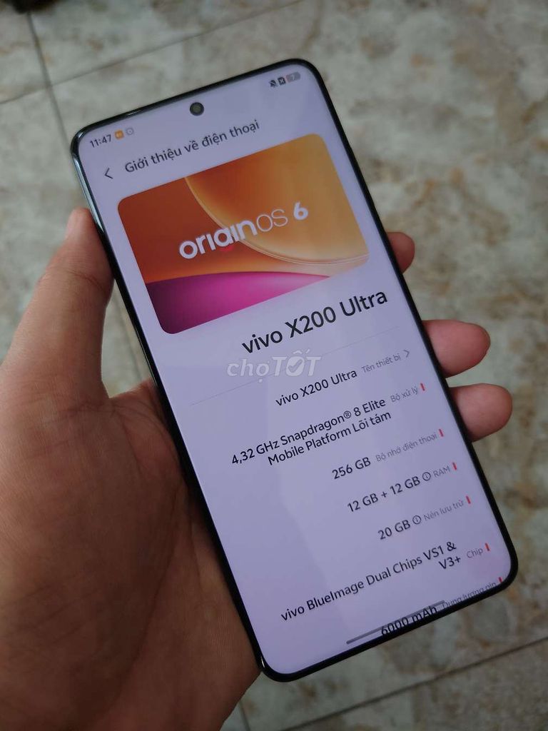 Vivo X200 Ultra 12/256 99%. Mua bán Điện thoại tại Quận 10 Tp Hồ Chí Minh được đăng bởi NaMobile hình 1