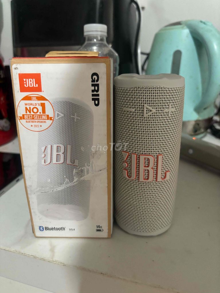 Loa Bluetooth JBL Grip Trắng. Mua bán Tivi, Âm thanh tại Quận Sơn Trà Đà Nẵng được đăng bởi quốc lam hình 1