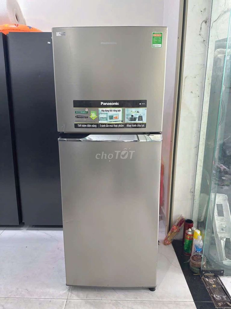 Tủ lạnh Panasonic 271L Inverter Bạc. Mua bán Tủ lạnh tại Thành phố Dĩ An Bình Dương được đăng bởi Thành Long hình 1