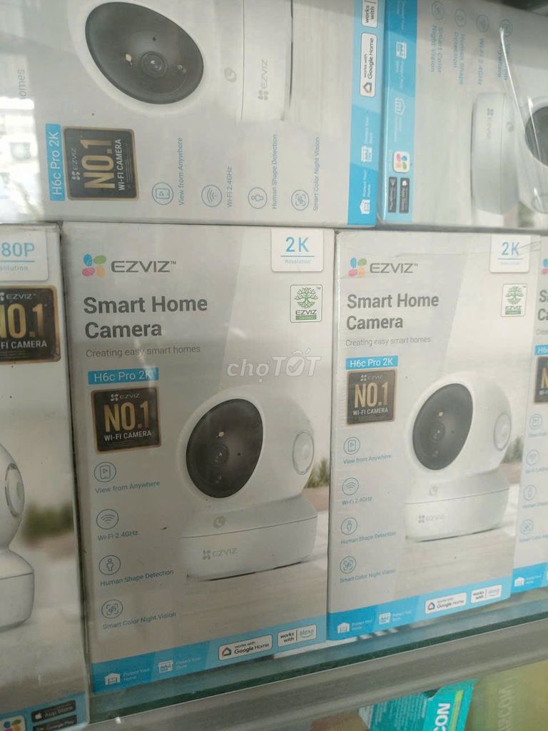Camera an ninh EZVIZ H6C 3mp Xoay. Mua bán Máy ảnh, Máy quay tại Thành phố Vĩnh Long Vĩnh Long được đăng bởi KHÁNH VY BƠ CAMERA hình 1
