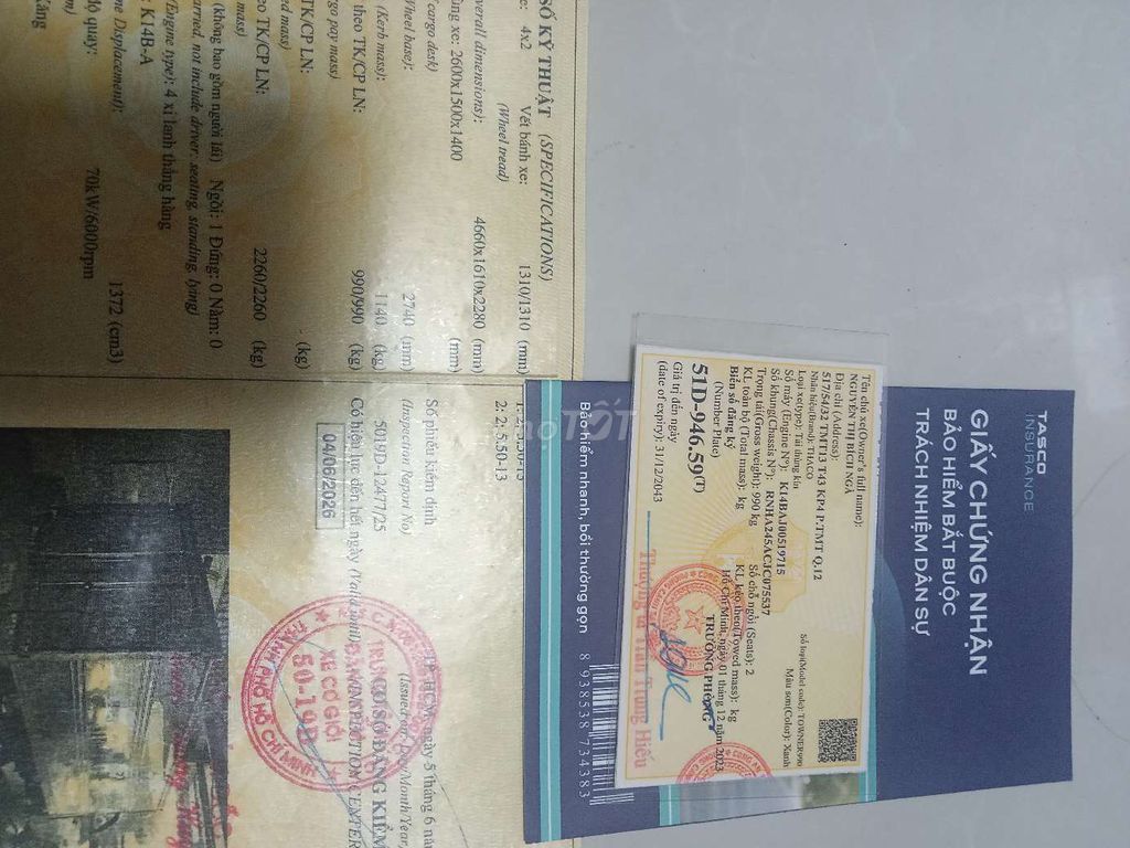 Cần bán xe Thaco 900kg 2018 máy lạnh,màn hình. Mua bán Xe tải, xe ben tại Huyện Trảng Bom Đồng Nai được đăng bởi Hoàng Phước hình 6