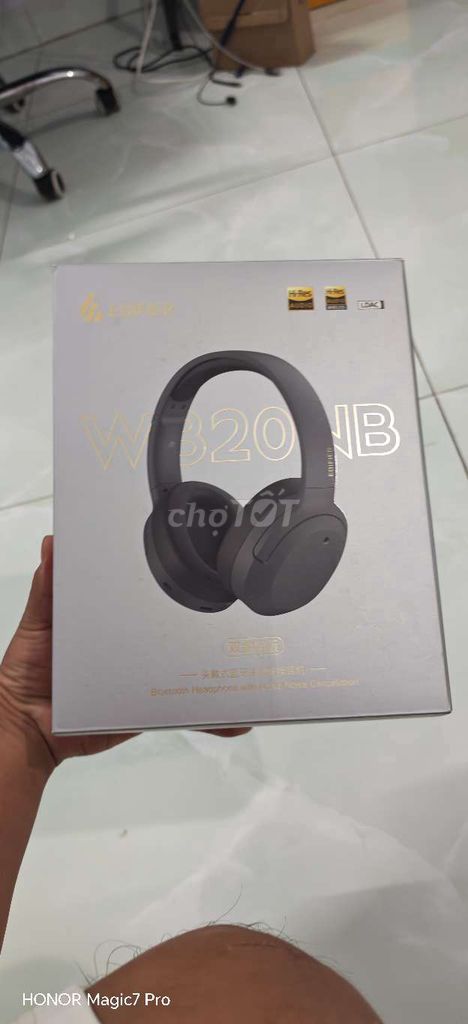 Tai nghe chụp tai Edifier W820NB Xám. Mua bán Tivi, Âm thanh tại Thành phố Biên Hòa Đồng Nai được đăng bởi Duy Tuân hình 1