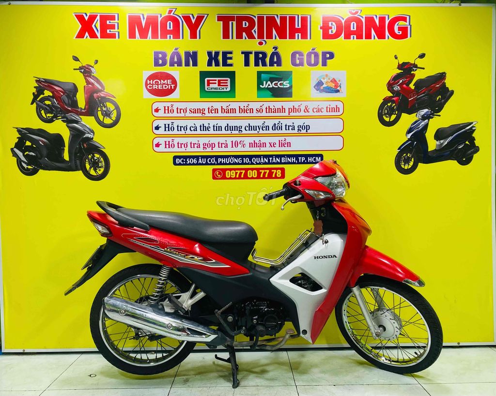 Honda Wave A 110 cc biển số 84 hỗ trợ quẹt thẻ TD