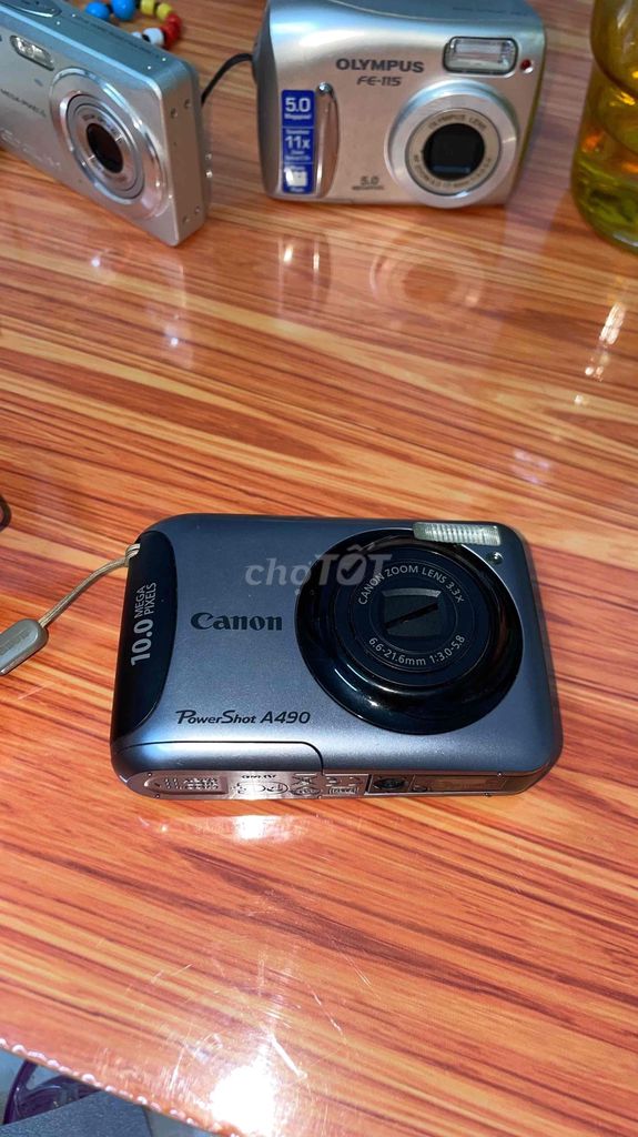Máy ảnh Canon PowerShot A490 Xám. Mua bán Máy ảnh, Máy quay tại Quận 10 Tp Hồ Chí Minh được đăng bởi Nguyễn hình 1