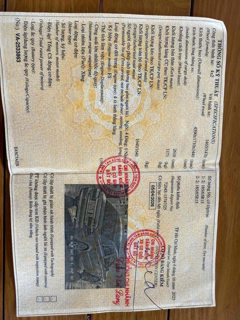 Mazda 626 2002 số sàn 2.0MT xe cực zin. Mua bán Ô tô tại Huyện Châu Đức Bà Rịa - Vũng Tàu được đăng bởi Nguyễn Long  hình 15