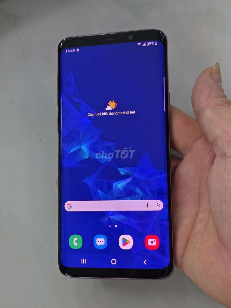 Samsung S9 Plus chính hãng hai sim. Mua bán Điện thoại tại Quận Cầu Giấy Hà Nội được đăng bởi chú Hùng 60t 163HQV hình 1