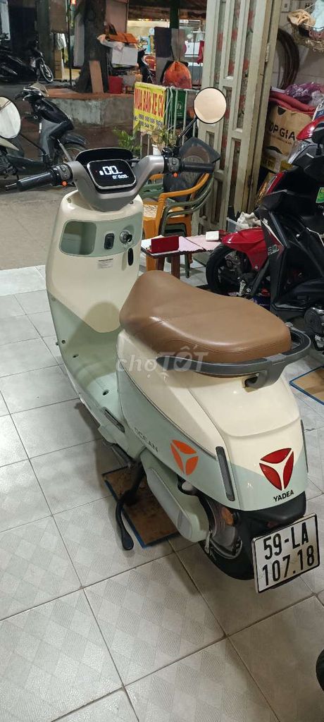 Xe máy điện YADEA Xanh ngọc. Mua bán Xe điện tại Quận 5 Tp Hồ Chí Minh được đăng bởi THẮNG Q5 hình 9