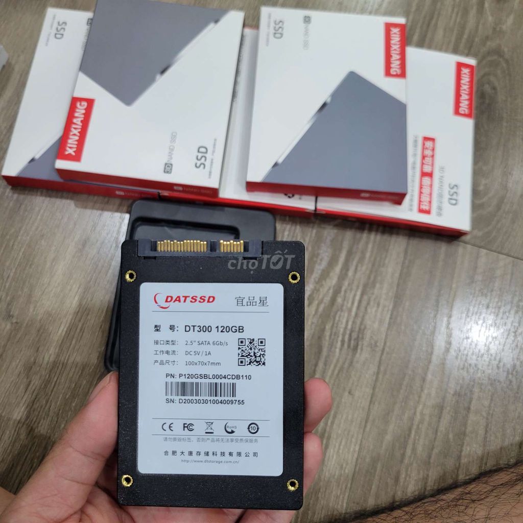 SSD 120GB New 100% sẵn win giá sập sàn vô địch