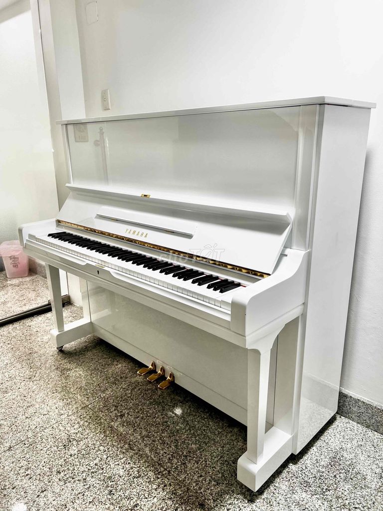 Đàn piano Yamaha U3G Trắng. Mua bán Nhạc cụ tại Quận 10 Tp Hồ Chí Minh được đăng bởi Đô Đô hình 1