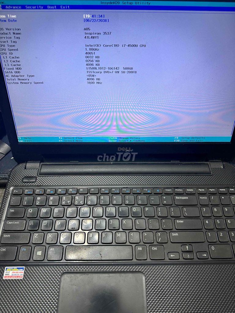 Dell Inspiron 3537 i7-4500U 4GB/500GB Đen. Mua bán Laptop tại Quận 12 Tp Hồ Chí Minh được đăng bởi Hoàng hình 1