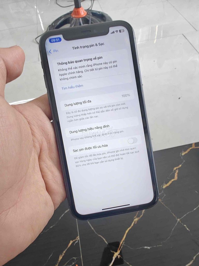 Apple iPhone 11 64GB Đen Màn GX lỗi Pin thay. Mua bán Điện thoại tại Thành phố Tây Ninh Tây Ninh được đăng bởi Minh Anh Trần hình 1