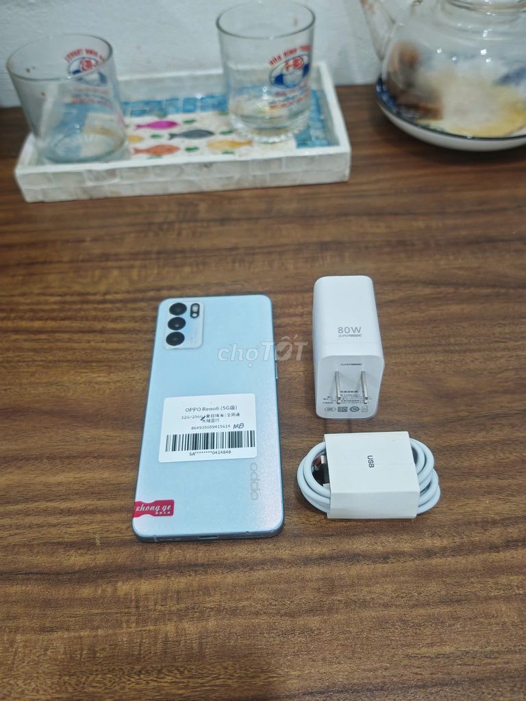 Oppo Reno 6 5G Xanh 12/256 sạc 80w vooc có COD. Mua bán Điện thoại tại Quận Hoàng Mai Hà Nội được đăng bởi Trần Ngọc Hiếu hình 1