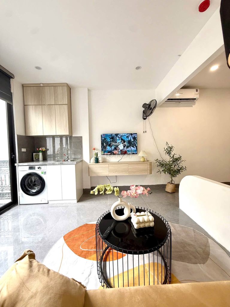 Cho thuê căn hộ 1N1K trung tâm, 75 Cầu Đất, 12tr