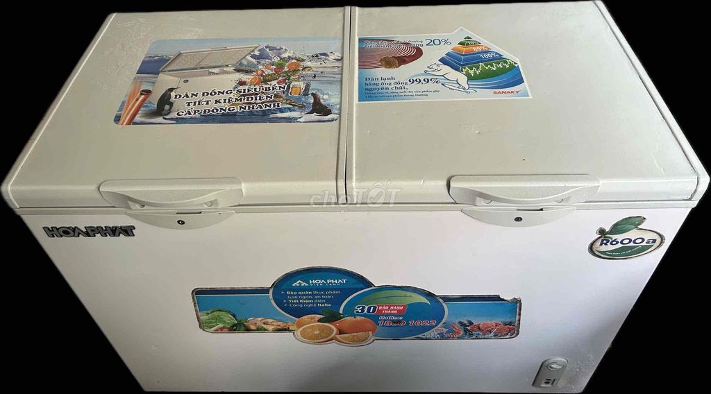 Tủ đông Hòa Phát R600a 1 đông 1 mát. Mua bán Tủ lạnh tại Thành phố Huế Thừa Thiên Huế được đăng bởi SKY AIR Refrigeration hình 1