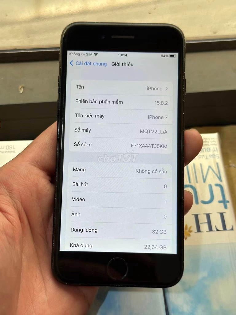 Apple iPhone 7 32GB Đen. Mua bán Điện thoại tại Quận 1 Tp Hồ Chí Minh được đăng bởi Hội Đồ Điện Tử hình 1