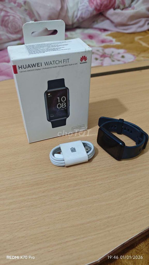 Huawei Watch Fit SE Đen. Mua bán Thiết bị đeo thông minh tại Huyện Văn Lâm Hưng Yên được đăng bởi Nguyễn Duy Nhất hình 1