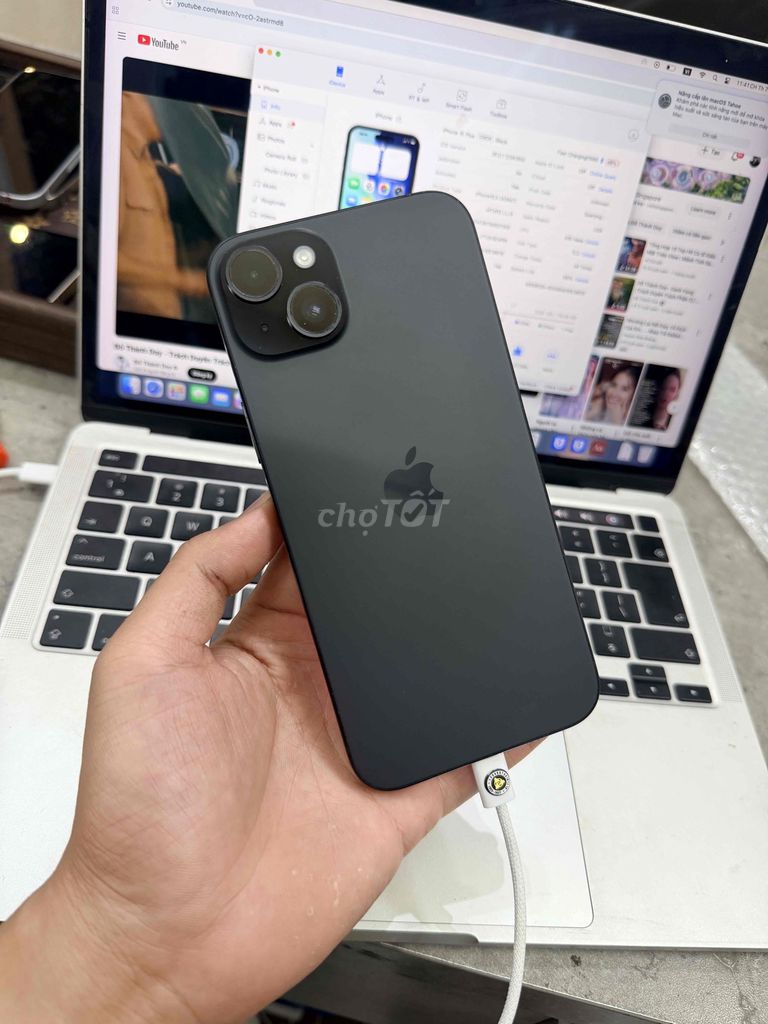 Apple iPhone 15 Plus 128GB Đen. Mua bán Điện thoại tại Quận Ngũ Hành Sơn Đà Nẵng được đăng bởi Nghĩa  hình 1