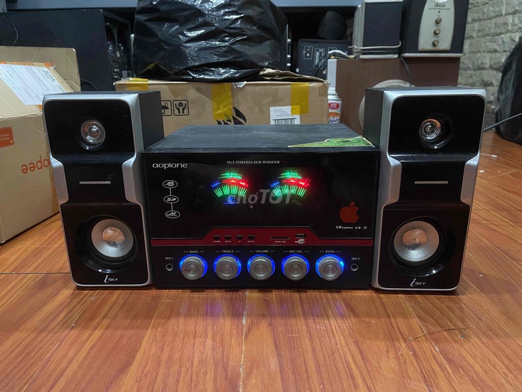 Loa vi tính Aopione T11 Đen Karaoke. Mua bán Tivi, Âm thanh tại Huyện Thanh Trì Hà Nội được đăng bởi Nguyễn Linh hình 1