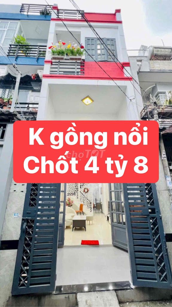 CHÍNH CHỦ BÁN GẤP NHÀ ĐS 1 P11 QT