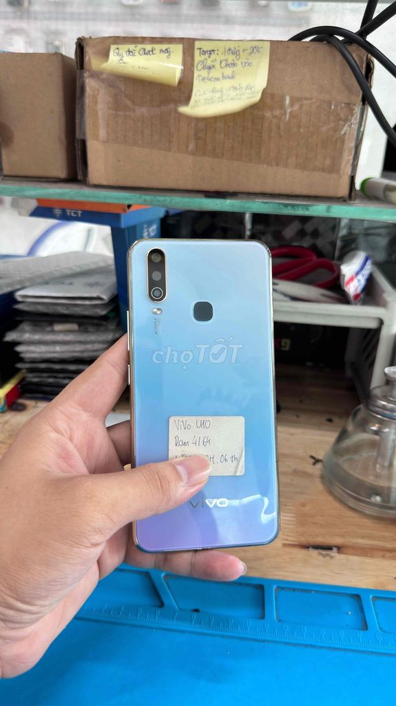 Vivo U10 4GB/64GB Xanh tím. Mua bán Điện thoại tại Thành phố Thuận An Bình Dương được đăng bởi Nguyễn Lâm Hùng hình 1