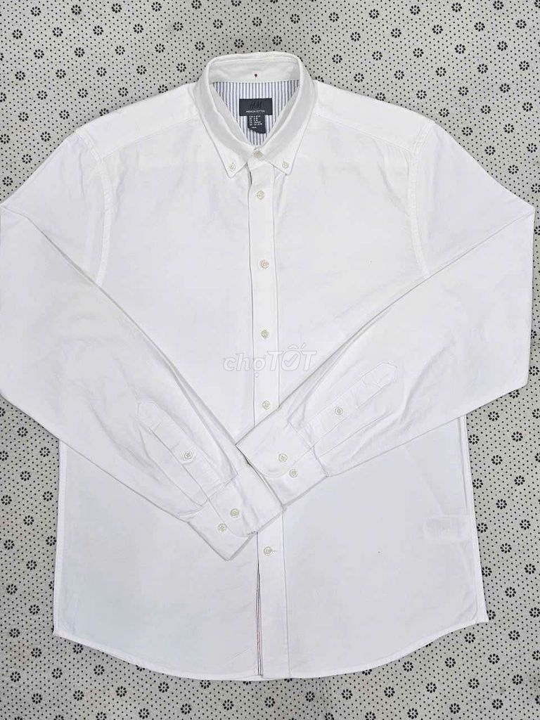 Áo sơ mi nam H&M cotton trắng size S như mới. Mua bán Quần áo tại Thành phố Thủ Đức Tp Hồ Chí Minh được đăng bởi Shop khoa nguyễn si tuyển  hình 1