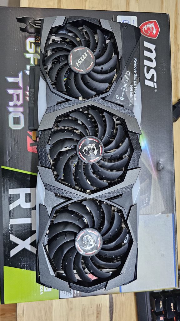 RTX 2080TI MSI GAMING X TRIO 11gb