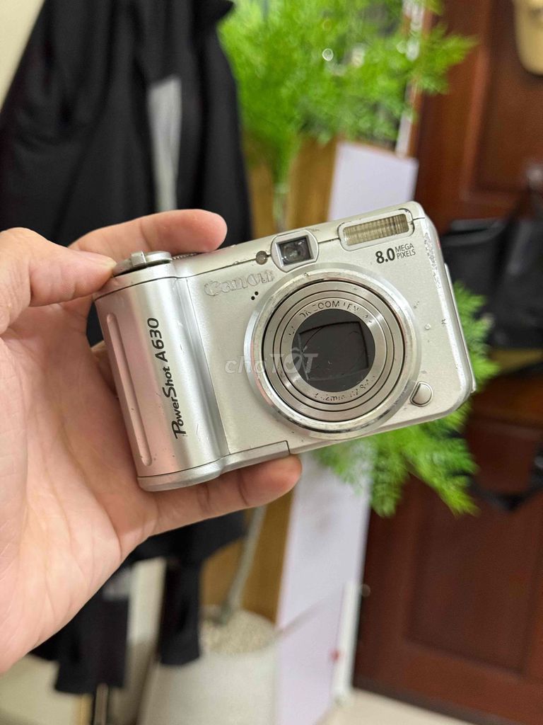 Máy ảnh Canon PowerShot A630 Bạc đã sử dụng. Mua bán Máy ảnh, Máy quay tại Quận 1 Tp Hồ Chí Minh được đăng bởi LATONG hình 1