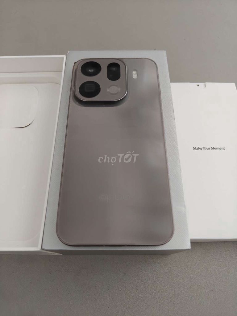 Oppo Find X9 Pro chính hãng 16/512GB Xám có GL. Mua bán Điện thoại tại Thành phố Thủ Đức Tp Hồ Chí Minh được đăng bởi AVG Mobile hình 1