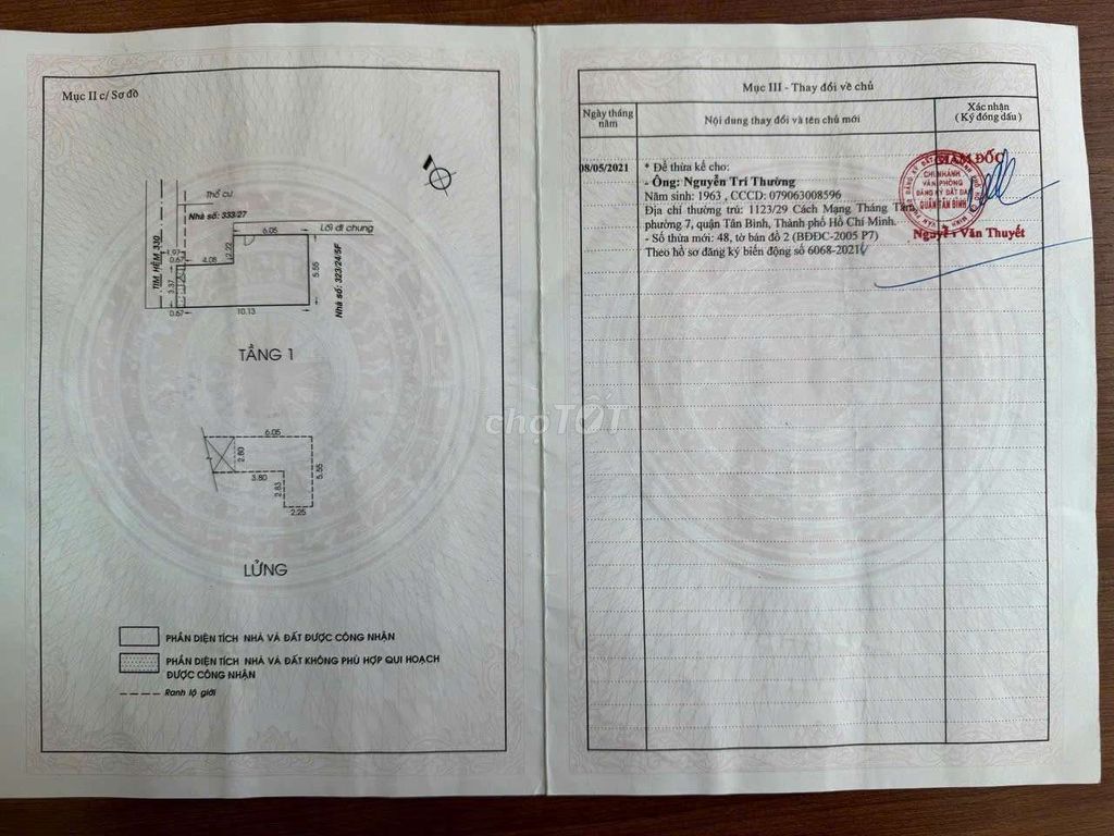 BÁN NHÀ 2 TẦNG 50M2 SÁT MT CMT8 NGAY NGÃ TƯ 7 HIỀN 2 MẶT HẺM CHỈ 4X TỶ