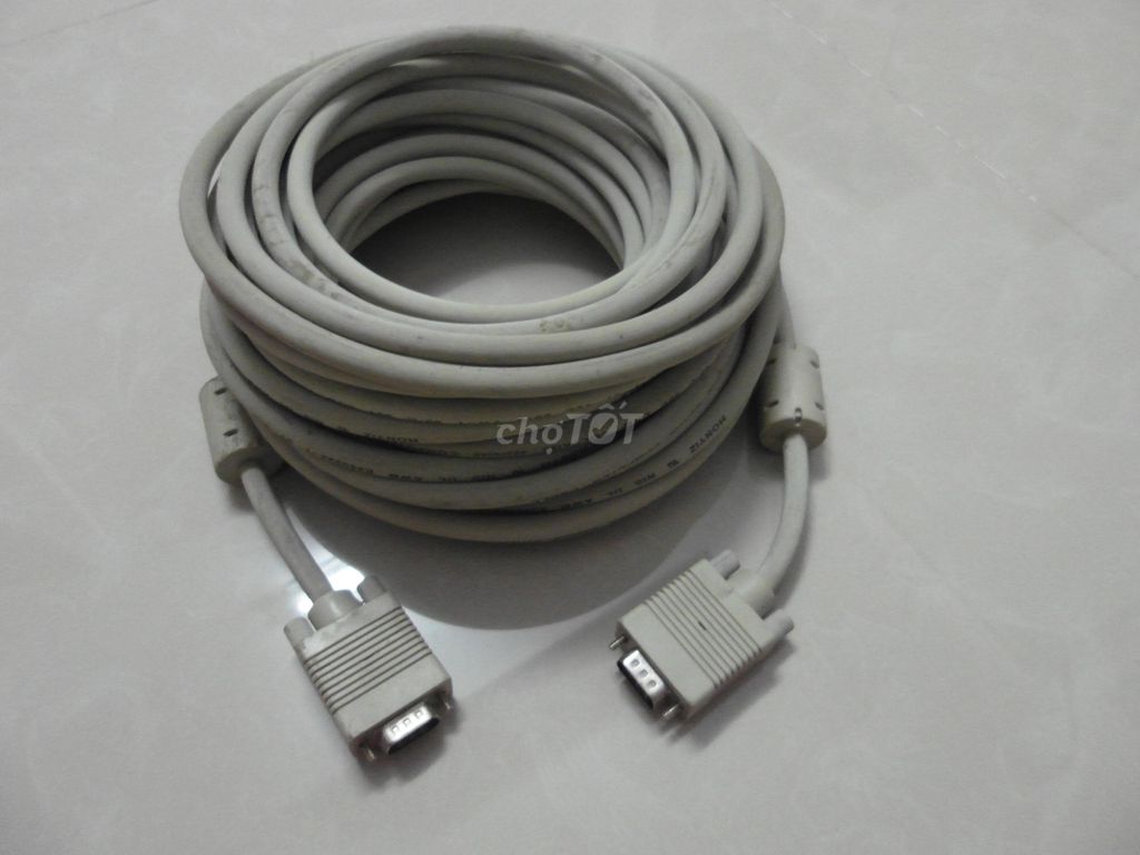 Cáp HDMI 30m+VGA 15m cũ như hình