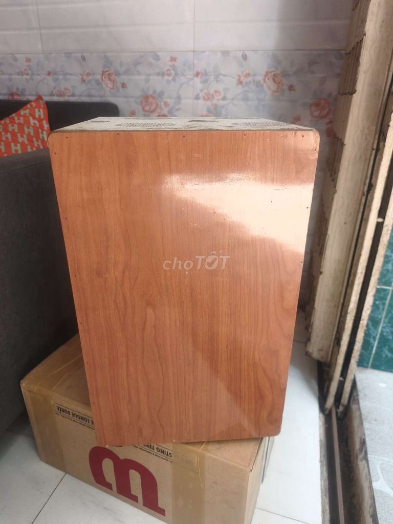 Trống Cajon gỗ Nâu rất mới. Mua bán Nhạc cụ tại Quận 5 Tp Hồ Chí Minh được đăng bởi Long Nguyen hình 1