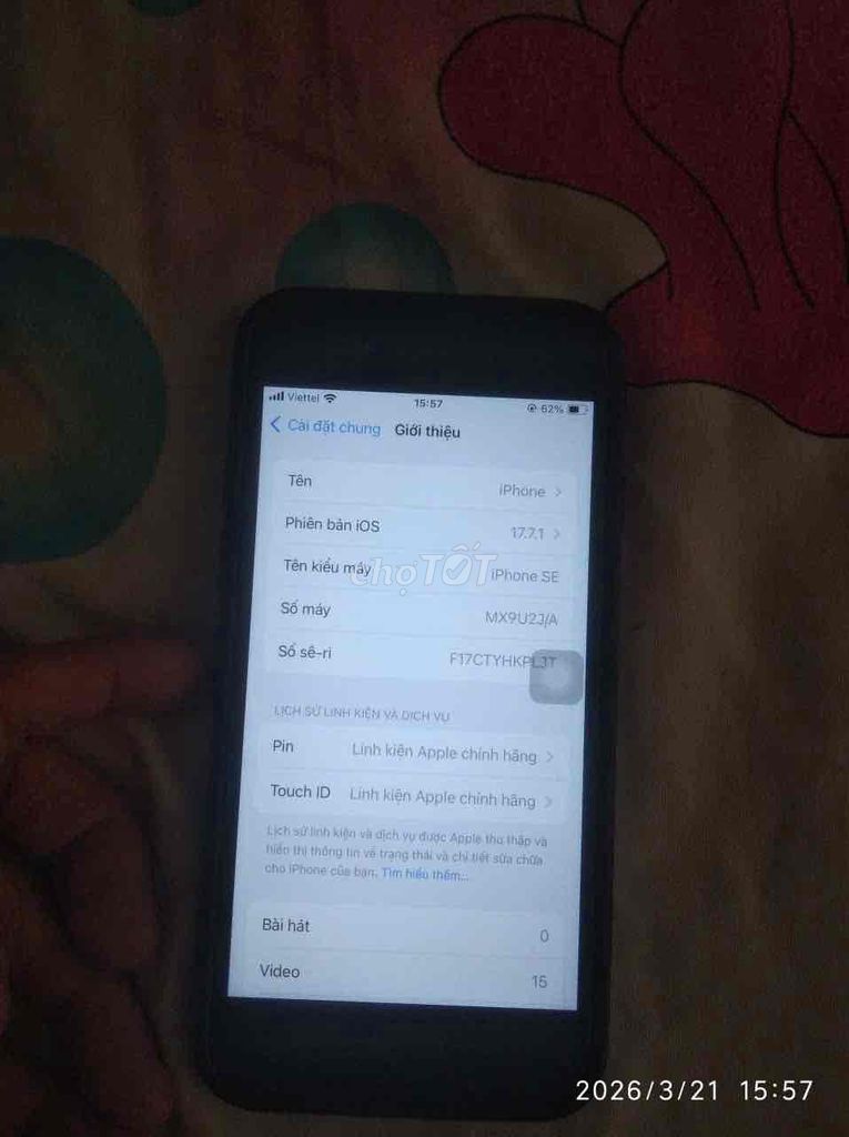 Apple iPhone SE 2020 Đen. Mua bán Điện thoại tại Quận Hoàn Kiếm Hà Nội được đăng bởi nguyễn toàn hình 1