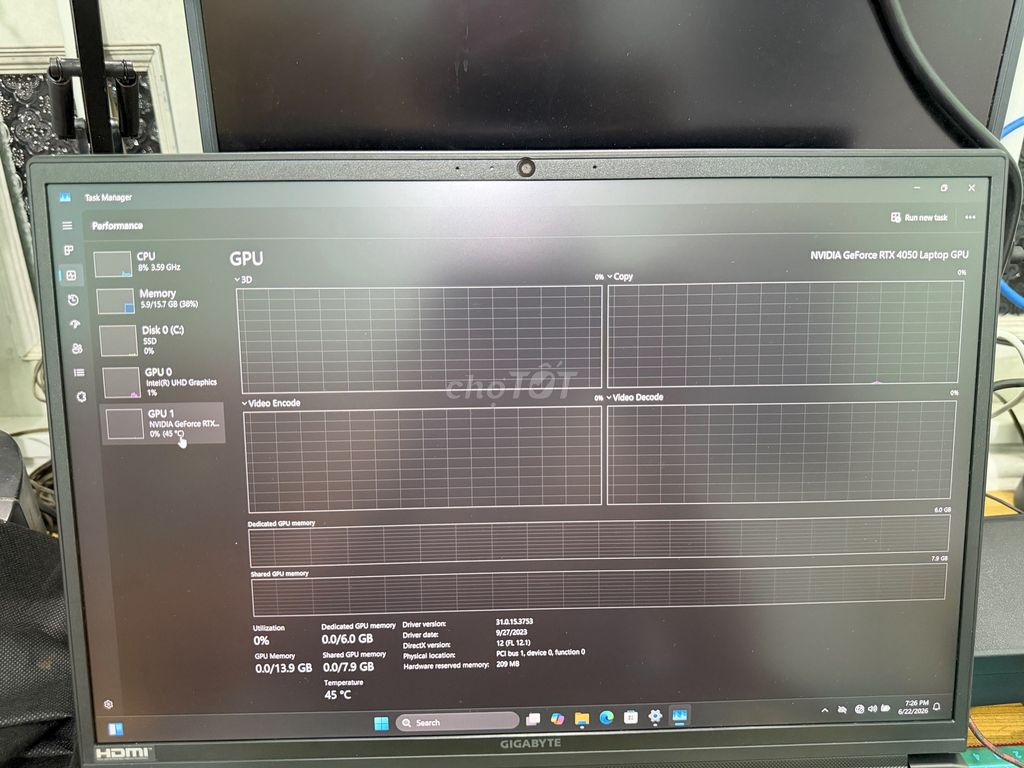 Laptop Gaming  i7-13650HX 16GB/512GB RTX 4050. Mua bán Laptop tại Huyện Trảng Bom Đồng Nai được đăng bởi Lau Du Tien hình 1