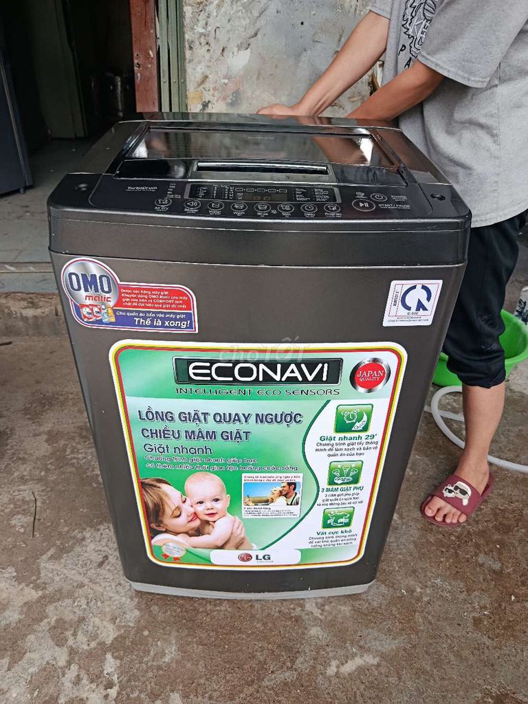 Máy giặt LG Econavi cửa trên 8kg. Mua bán Máy giặt tại Thành phố Huế Thừa Thiên Huế được đăng bởi Huỳnh cool hình 1