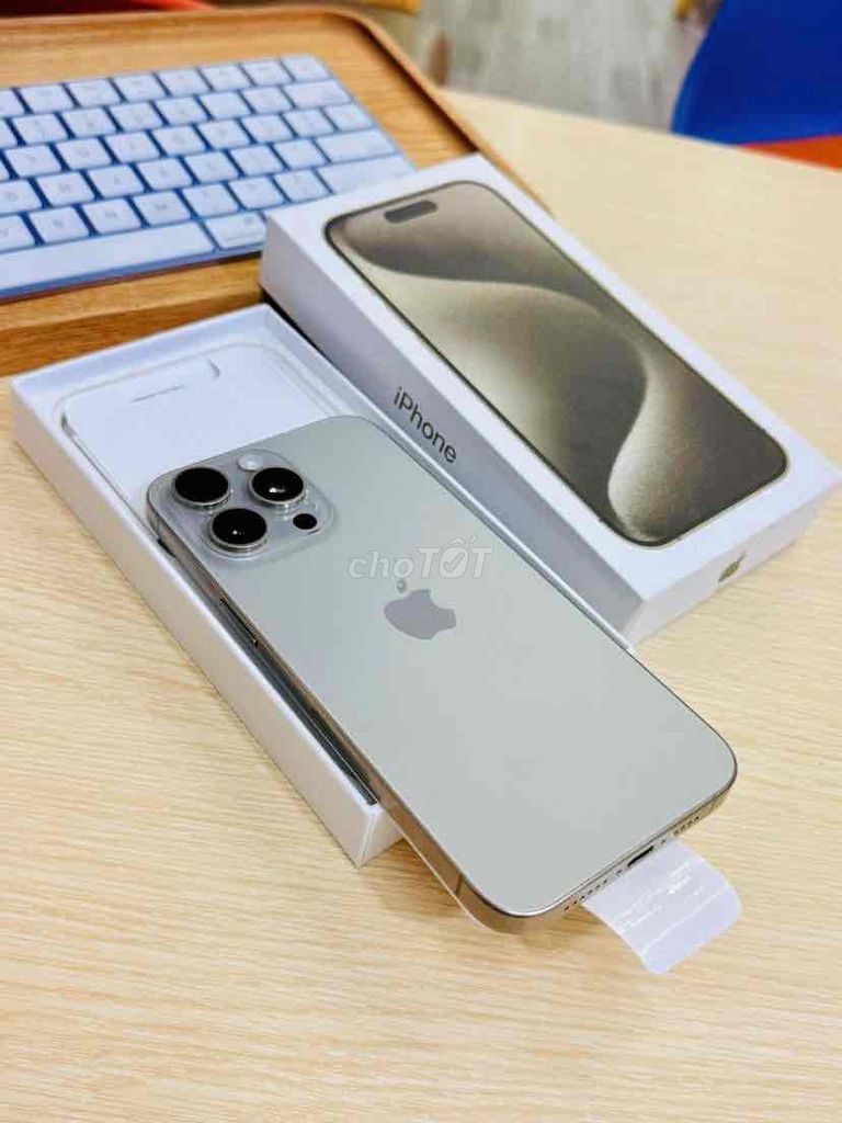 iPhone 15 Pro Max 512GB FULLBOX NEW APPLE 03/2026. Mua bán Điện thoại tại Quận 10 Tp Hồ Chí Minh được đăng bởi iStockHCM hình 1