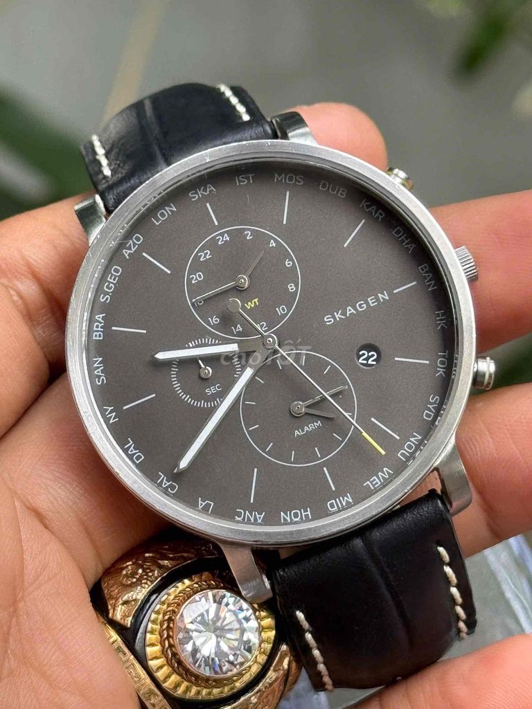 Đồng hồ SKAGEN 40mm dây da đen pin Nhật. Mua bán Đồng hồ tại Quận Tây Hồ Hà Nội được đăng bởi Nguyễn duy tiến hình 1