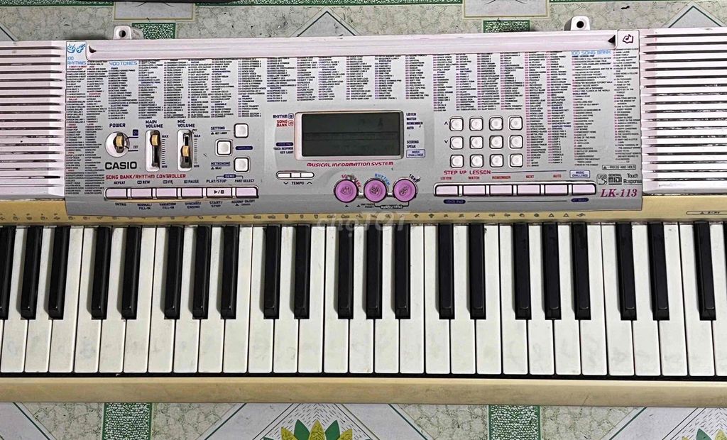 Đàn Organ Casio LK-107 .không có cục sạc. Mua bán Nhạc cụ tại Quận Phú Nhuận Tp Hồ Chí Minh được đăng bởi  Bông Lê chuyên sỉ và lẻ âm thanh Nhật Mỹ hình 1
