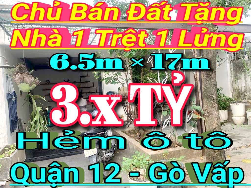 CHỦ BÁN ĐẤT TẶNG NHÀ 🚘 Hẻm ÔTÔ Ngay Ngã Tư Ga - 112m² - 3.x TỶ