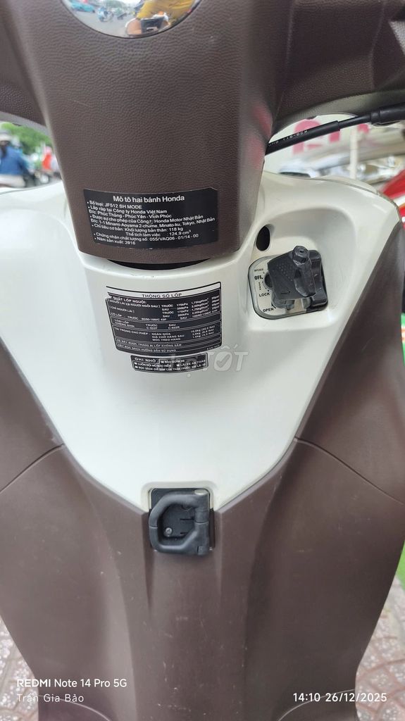 Honda SH Mode 125cc 2016 bs 59e1-73312