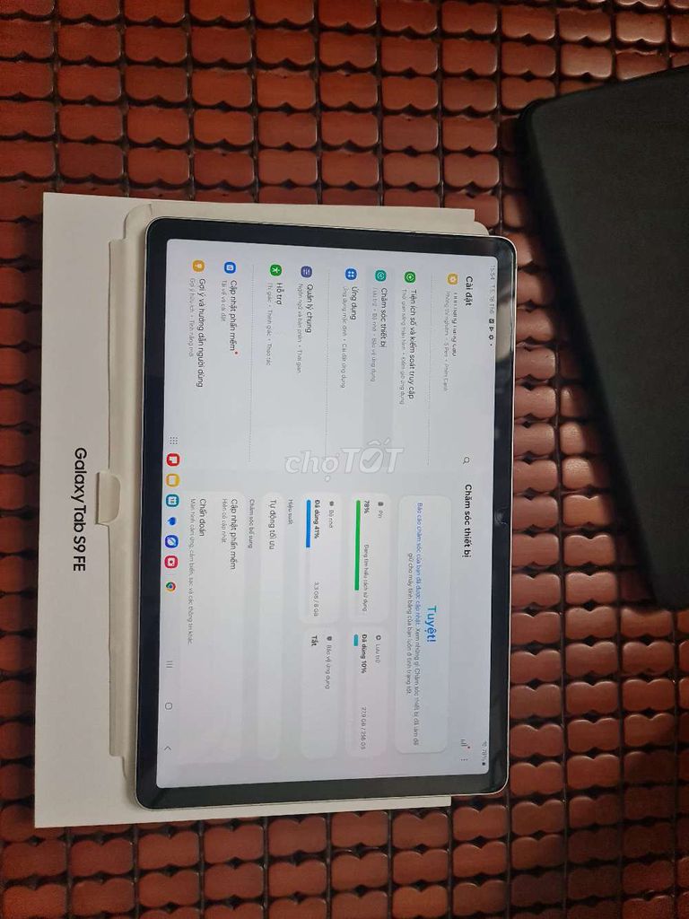 Samsung Tab S9 FE 8GB/256GB Bạc. Mua bán Máy tính bảng tại Quận Tân Bình Tp Hồ Chí Minh được đăng bởi Sơn hình 1