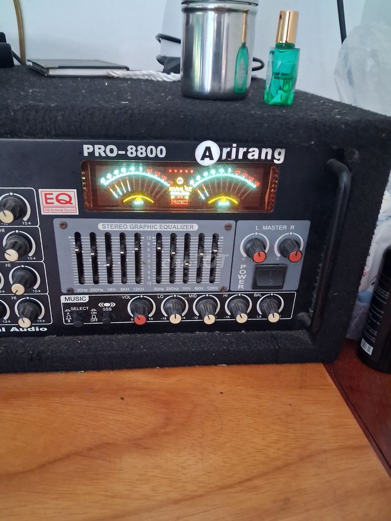 Amply Arirang PRO-8800 Đen. Mua bán Tivi, Âm thanh tại Huyện Hóc Môn Tp Hồ Chí Minh được đăng bởi Tuyết hình 1