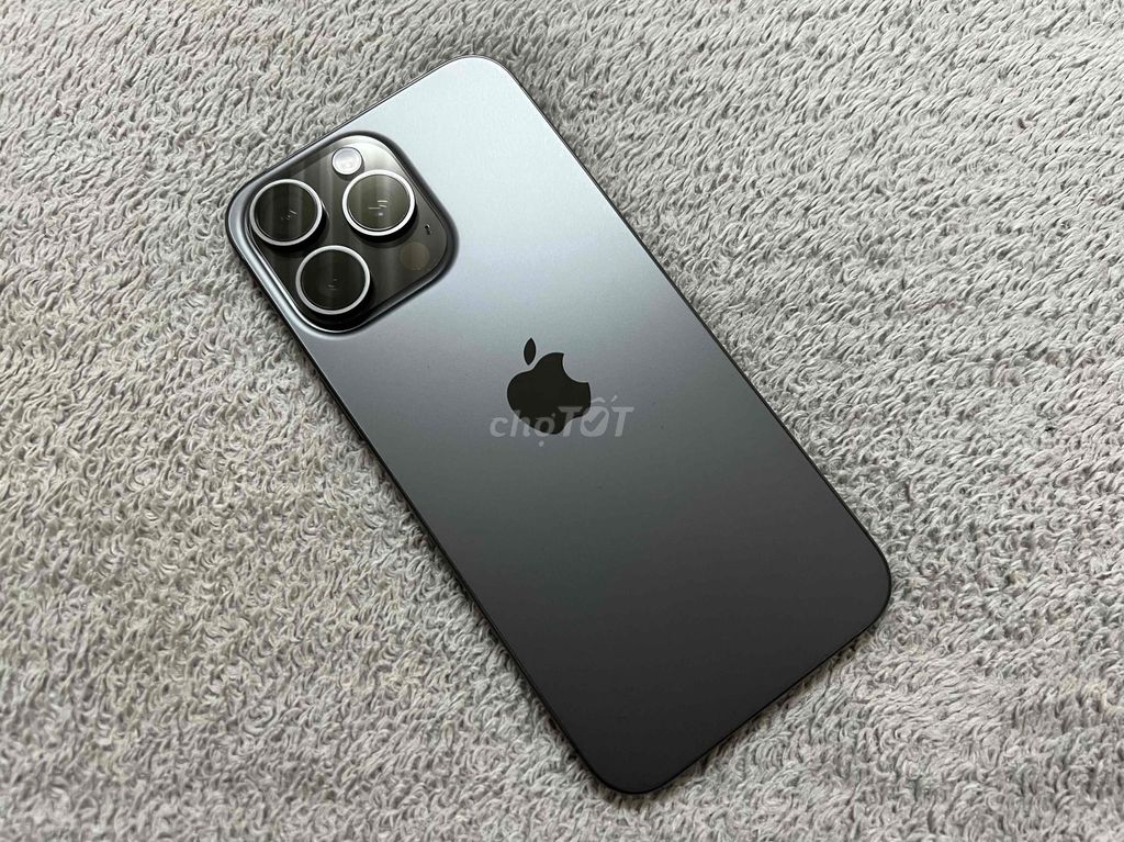 iPhone 15 Pro Max Đen 256Gb Quốc Tế Mỹ Nguyên Zin