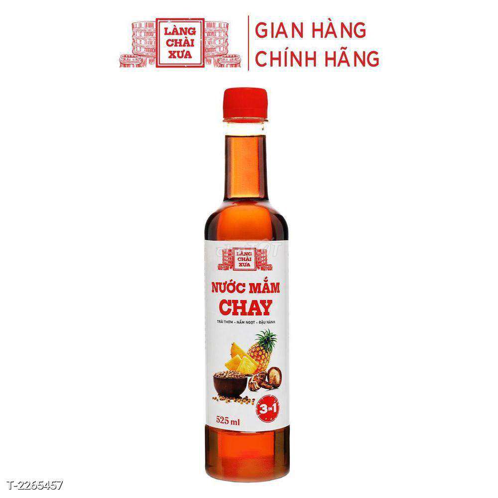 THÙNG 6 CHAI NƯỚC MẮM CHAY - LÀNG CHÀI XƯA